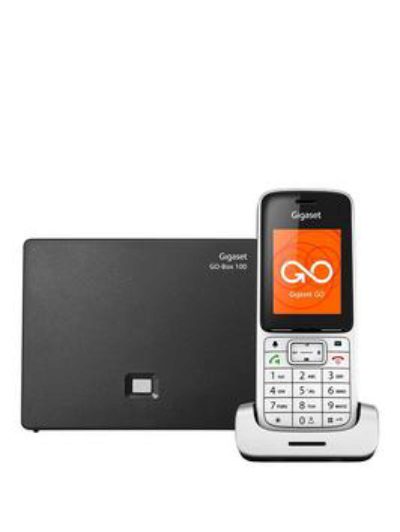 Gigaset Gigaset Sl450A Go Single Cordless Phone - Silver Gigaset Gigaset Sl450A Go Single Cordless Phone - Silver
